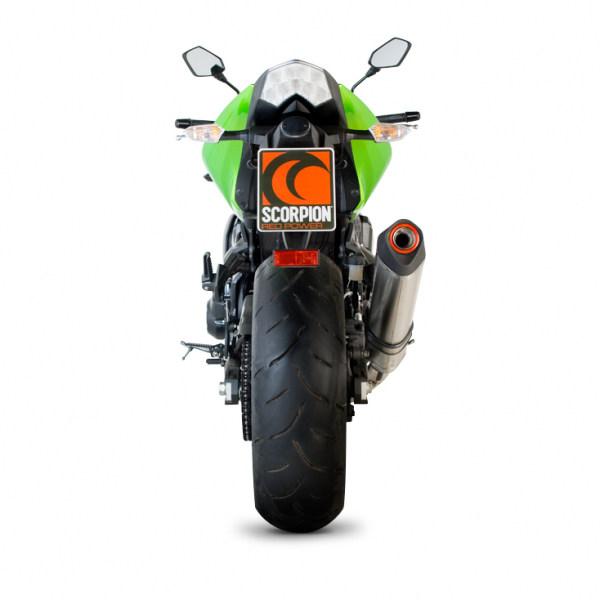 SCORPION スコーピオン セルケトパラレル スリップオンマフラー Z750 KAWASAKI カワサキ マフラーの画像