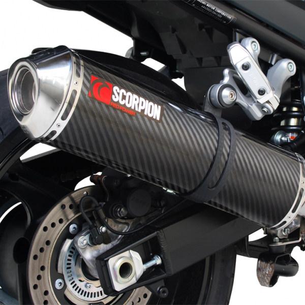 SCORPION スコーピオン ファクトリーオーバル スリップオンマフラー GSF1250 Bandit SUZUKI スズキ マフラー