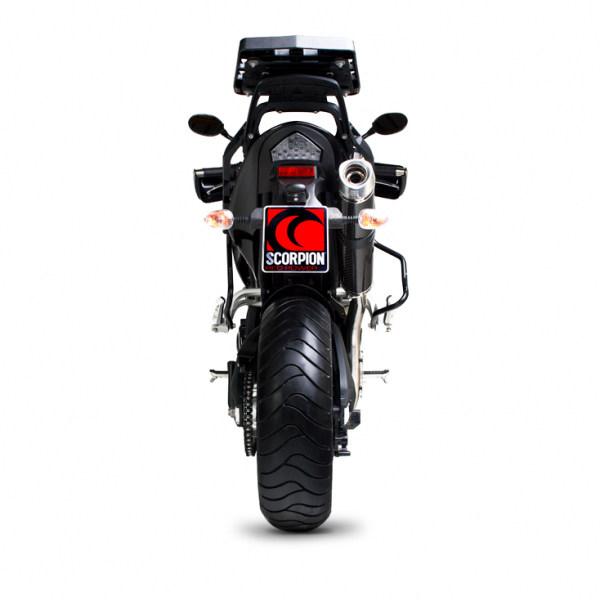 SCORPION スコーピオン ファクトリーオーバル スリップオンマフラー Tiger1050 TRIUMPH トライアンフ マフラーの画像