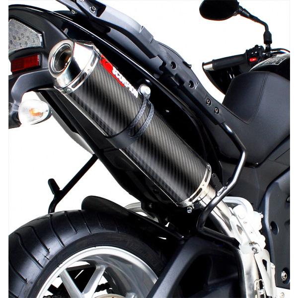 SCORPION スコーピオン ファクトリーオーバル スリップオンマフラー Tiger1050 TRIUMPH トライアンフ マフラーの画像