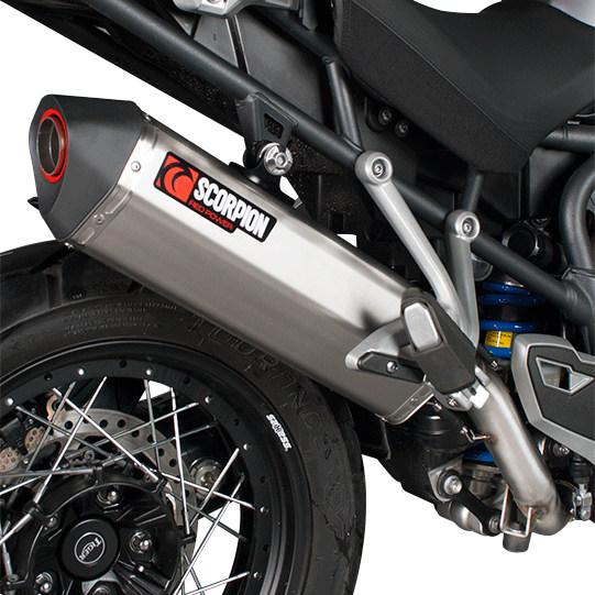 SCORPION スコーピオン セルケトパラレル スリップオンマフラー Tiger1200 Explorer TRIUMPH トライアンフ マフラー_4