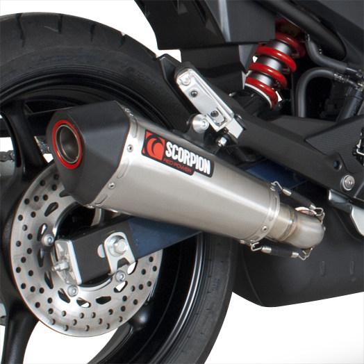 SCORPION スコーピオン セルケトテーパー スリップオンマフラー XJ6 YAMAHA ヤマハ マフラーの画像