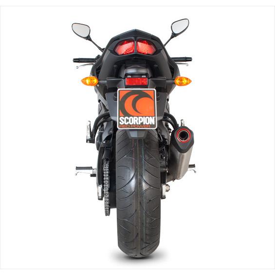 SCORPION スコーピオン セルケトパラレル スリップオンマフラー Fazer8 FZ8 YAMAHA ヤマハ マフラーの画像
