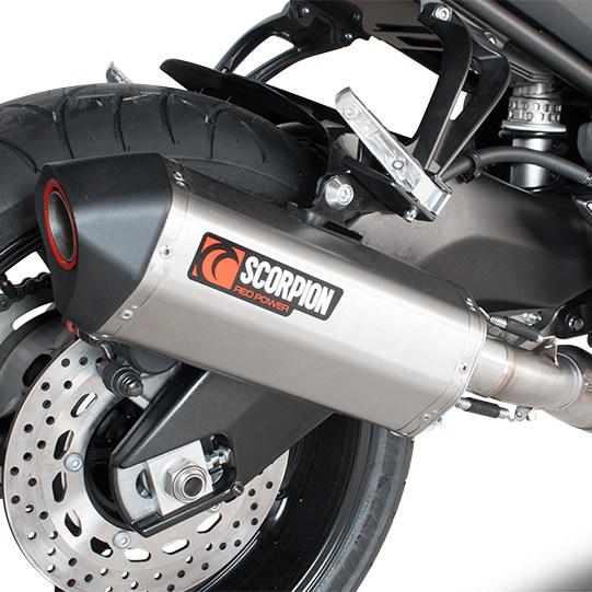 SCORPION スコーピオン セルケトパラレル スリップオンマフラー Fazer8 FZ8 YAMAHA ヤマハ マフラーの画像