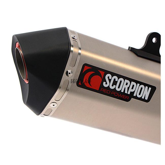 SCORPION スコーピオン セルケトパラレル スリップオンマフラー Fazer8 FZ8 YAMAHA ヤマハ マフラーの画像