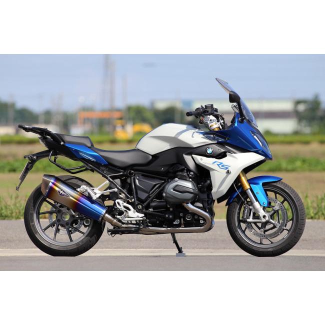 r’s gear アールズギア ワイバン フルエキゾーストチタンマフラー サイレンサーカラー：ドラッグブルー R1200R R1200RS BMW フルエキゾーストマフラー | ブランド登録なし | 01