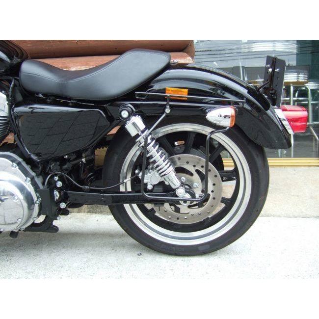 DEGNER デグナー スライドレール一体型サドルバッグサポート カラー：ブラック SPORTSTERファミリー HARLEY-DAVIDSON ハーレーダビッドソン | ブランド登録なし | 03