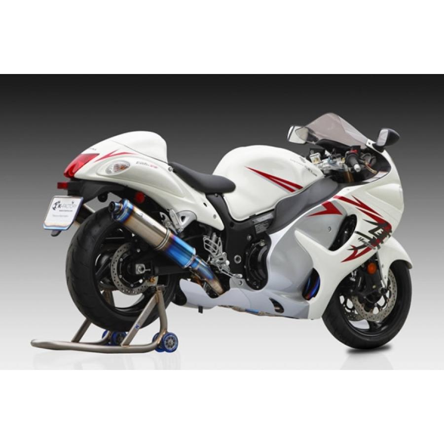 K-FACTORY ケイファクトリー FRC チタン フルエキゾーストマフラー 2本出し GSX1300R 隼 SUZUKI スズキ マフラー