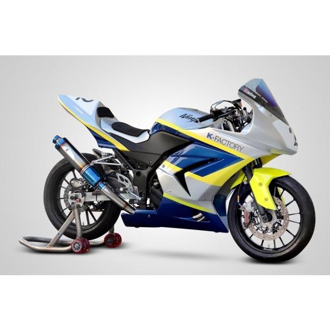 K-FACTORY ケイファクトリー FRC フルエキゾーストマフラー タイプ：チューンドエンジン用 NINJA250R KAWASAKI カワサキ マフラーの画像