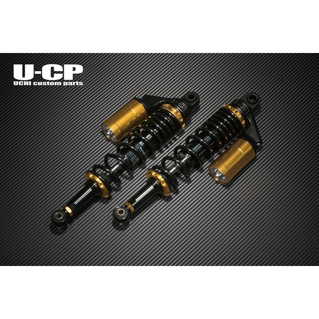 ZRX1100 リアサスペンション(黒/シルバー)U-CP ZRX1100-U-CP ブラックリアサスペンション ZRX1100 リア