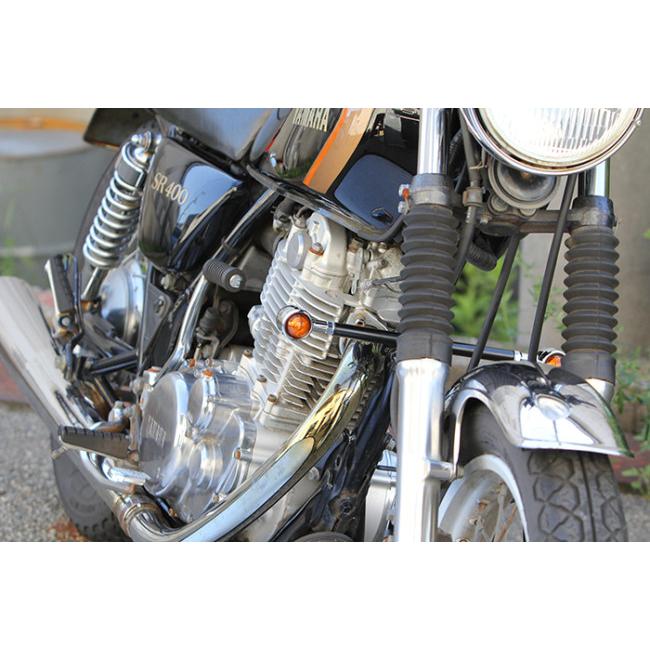 GOODS グッズ ダウンマウントウインカーキット スピーダー サイズ：ロング（本体幅230mm） SR400 SR500 YAMAHA ヤマハ ウインカー 灯火類 電装系_6