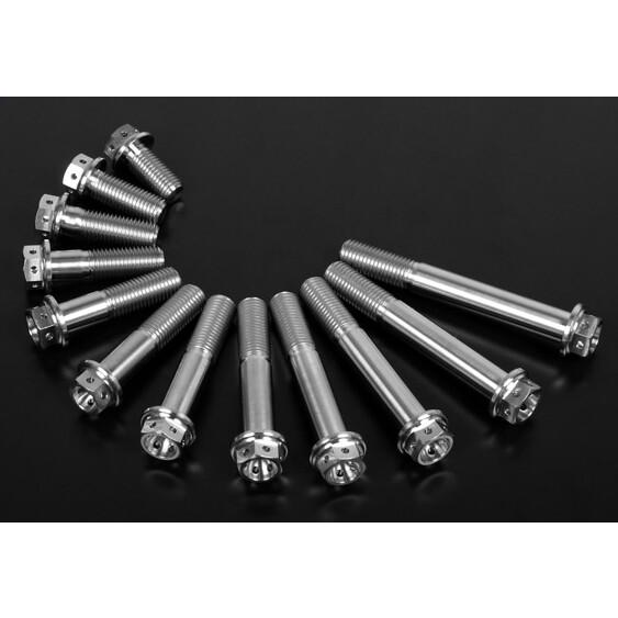 ZETA ジータ チタン フランジボルト スタンダード(Z-チタン) サイズ：M8 P=1.25／L=20 汎用ボルト・ネジ | ZETA | 01