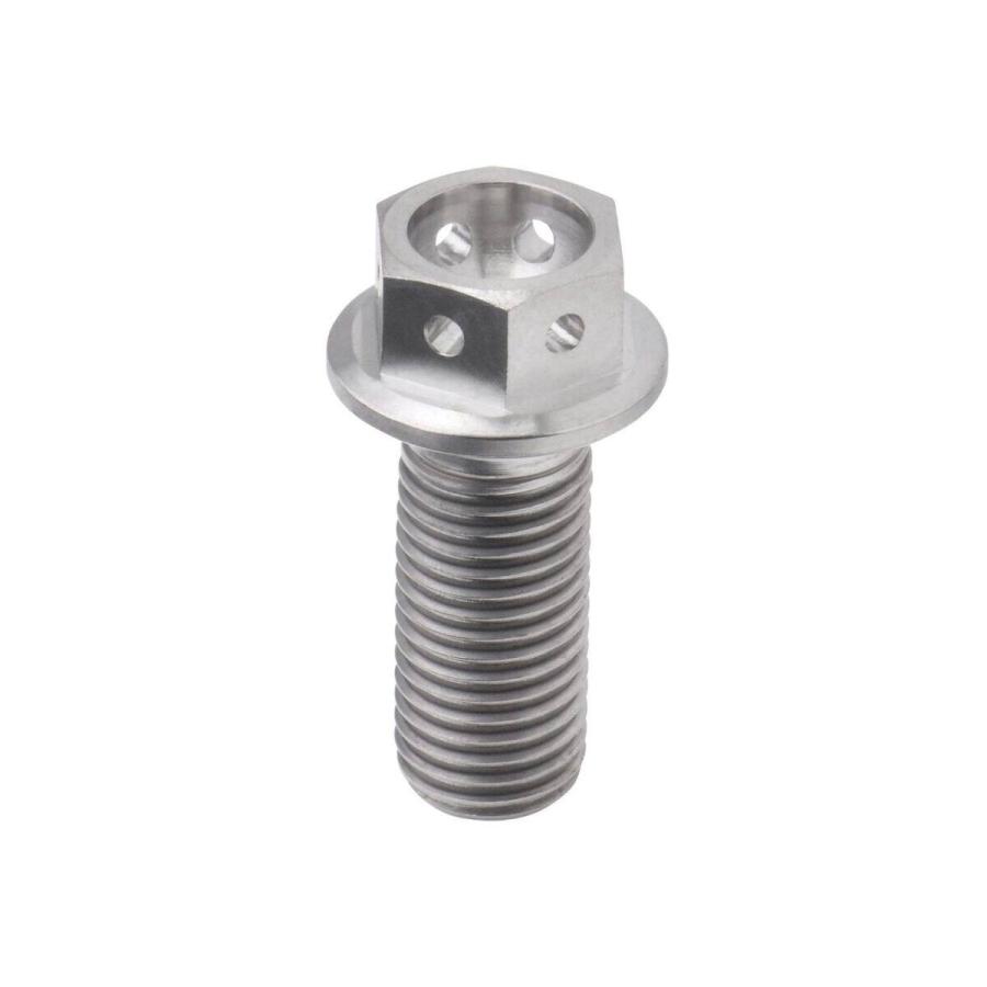 ZETA RACING ジータ レーシング フランジボルト ワイヤーロック穴付き M8/M10 (Z-チタンボルトシリーズ) サイズ：M10 P=1.25／L=25 汎用ボルト・ネジ | ZETA