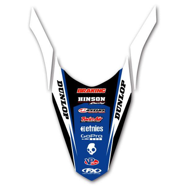 FACTORY EFFEX ファクトリーFX YAMAHA リヤフェンダーデカール WR250X WR250R ヤマハ ステッカー・デカール 外装 | FACTORY EFFEX