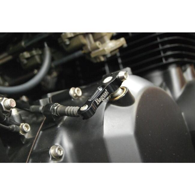 Bagus! バグース アルミ削り出しクラッチアーム 5ミリロング カラー：シルバー ゼファー750 KAWASAKI カワサキ クラッチレリーズアーム 駆動系 | Bagus! | 02
