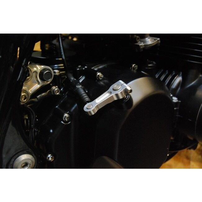 Bagus! バグース アルミ削り出しクラッチアーム 5ミリロング カラー：シルバー ゼファー750 KAWASAKI カワサキ クラッチレリーズアーム 駆動系 | Bagus! | 05