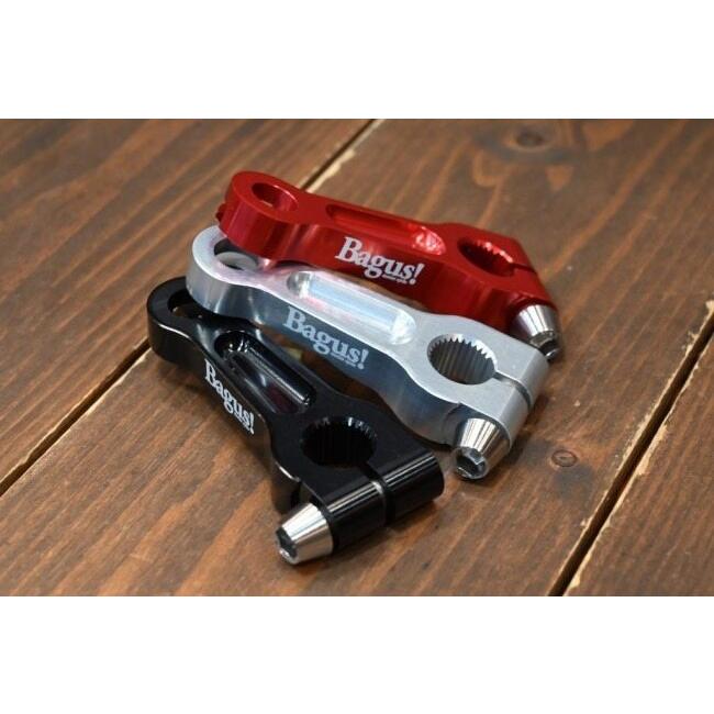 Bagus! バグース アルミ削り出しクラッチアーム 5ミリロング カラー：シルバー ゼファー750 KAWASAKI カワサキ クラッチレリーズアーム 駆動系 | Bagus! | 07