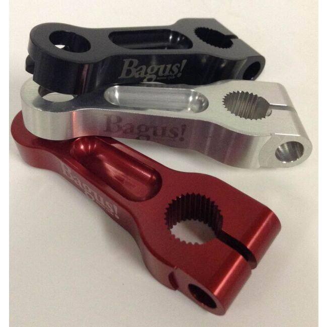 Bagus! バグース アルミ削り出しクラッチアーム 5ミリロング カラー：シルバー ゼファー750 KAWASAKI カワサキ クラッチレリーズアーム 駆動系 | Bagus! | 08