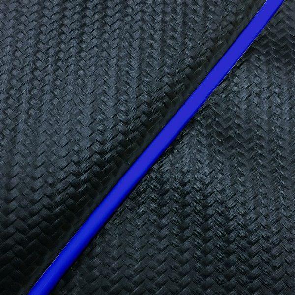 ブランド登録なし - GRONDEMENT グロンドマン 国産居敷き取りまかなう 被せ手あい 色つや：炭素黒いこと/青パイピング PCX125 HONDA ホンダ 居敷き取りまかなう 居敷きかかわり合い 飾りつけ 車、バイク、自転車-バイク