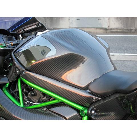 A-TECH（エーテック） タンクパッド タイプS 素材：綾織ドライカーボン
