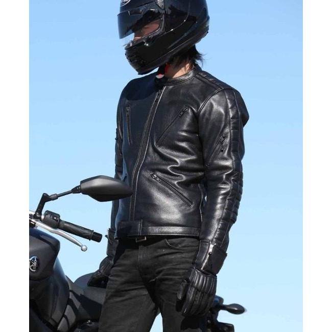 カドヤ（KADOYA） ROID [K'S LEATHER] シングルライダース サイズ：M