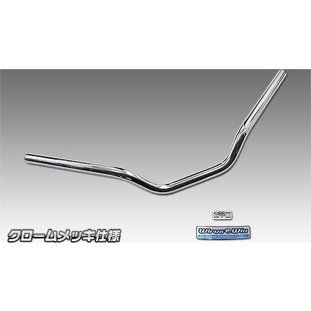 WirusWin ウイルズウィン レーシングハンドル カラー：クロームメッキ ズーマーX HONDA ホンダ ハンドルバー ハンドル | WirusWin | 04