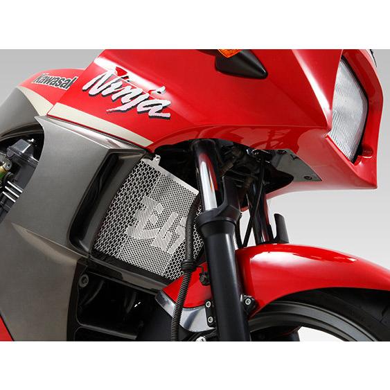 ヨシムラ - YOSHIMURA ラジエターコアプロテクター GPZ900R KAWASAKI カワサキ ラジエーターコアガード・オイルクーラーコアガード 落ち居るかかわり合い 発動機