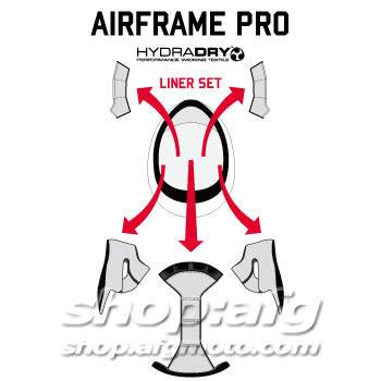 ICON アイコン 【ヘルメット・オプションパーツ】AIRFRAME PRO LINER SET[ライナーセット] サイズ：NORMAL(XXS) ヘルメット内装セット ヘルメット | icon（ヘルメット）
