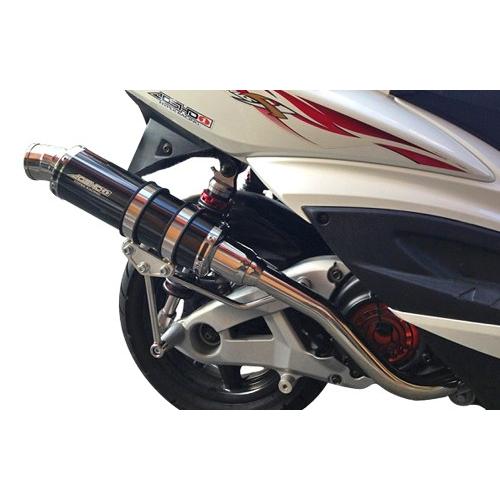 JOSHO1 HYPER RACING ジョウショウ1 ハイパーレーシング コルペンドエキゾーストS マフラー サイレンサー：ブラックステン シグナスX YAMAHA ヤマハ | JOSHO1 HYPER RACING | 02