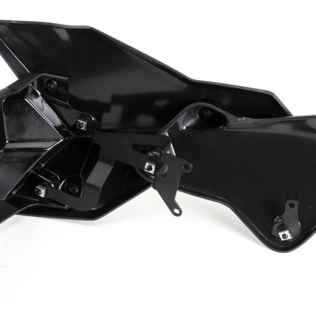 Puig プーチ エンジンスポイラー カラー：ブラック(つや消し) 1290 SUPER DUKE GT R KTM アンダーカウル カウル関連 外装_5