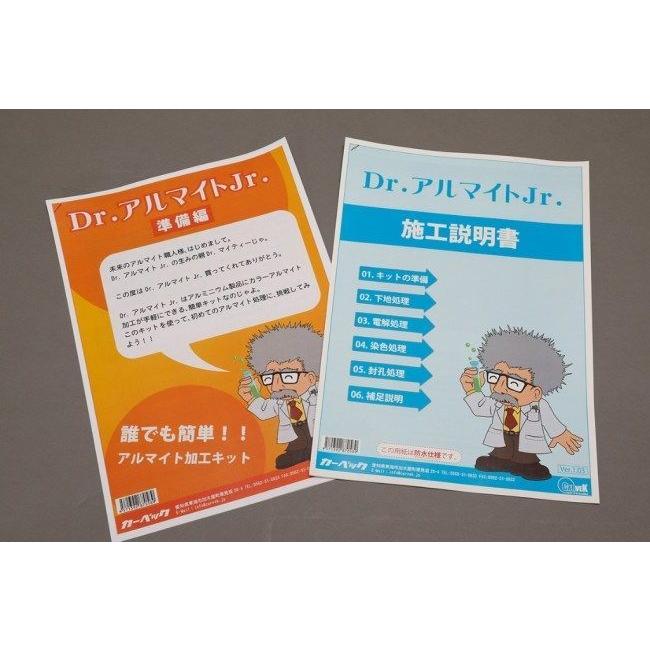 CARVEK カーベック Dr.アルマイトJr.Bキット カラー：クレオパトライエロー アルマイトキットの画像