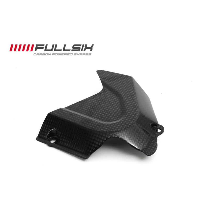 FullSix フルシックス フロントスプロケットカバー 綾織り / クリアコート(艶あり) 848 1098 1198 DUCATI ドゥカティ スプロケットカバー 外装