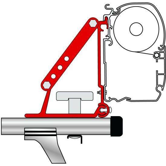 FIAMMA FIAMMA:フィアマ サイドオーニング キットオートブラケット 2個