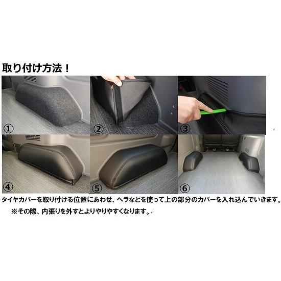 SHINKE シンケ タイヤハウスカバー 左右2個セット NISSAN NV350