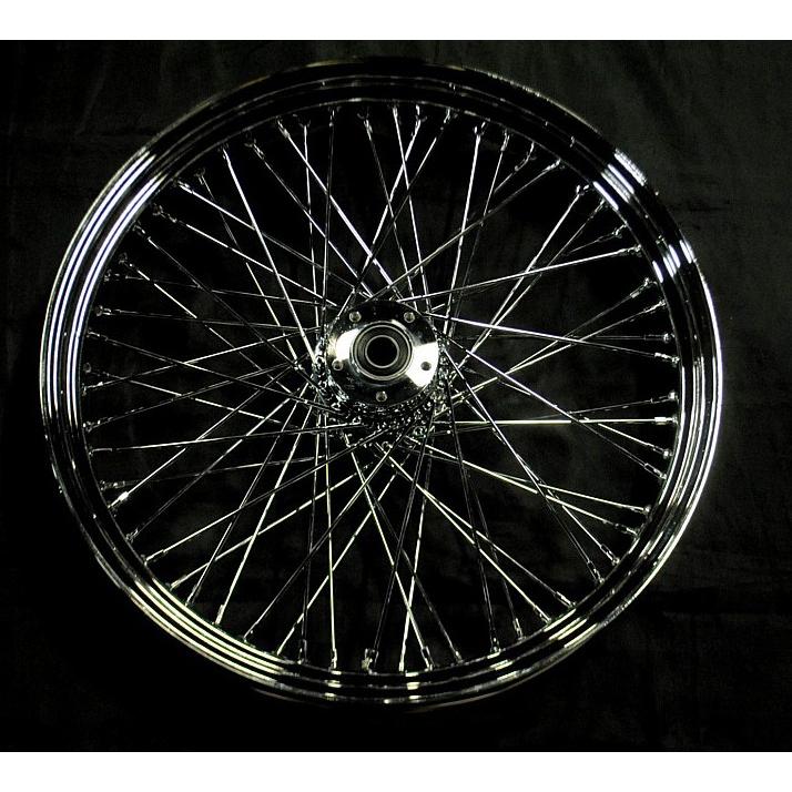 ジョンかみや ハーレーダビットソン リアスポークホイール+タイヤ 部品屋K&W 18インチスポークホイール 5.5J 汎用 HARLEY-DAVIDSON