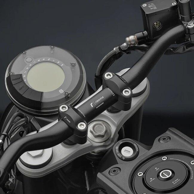 rizoma リゾマ 汎用テーパーハンドルバー カラー：ブラック ハンドルバー ハンドル | rizoma | 02