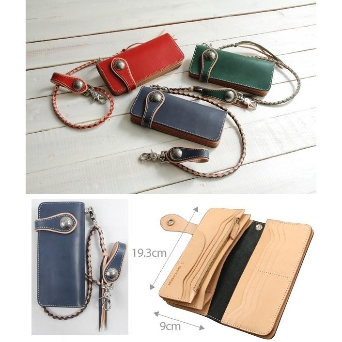 DEGNER デグナー コンビネーションレザーロングウォレット 財布