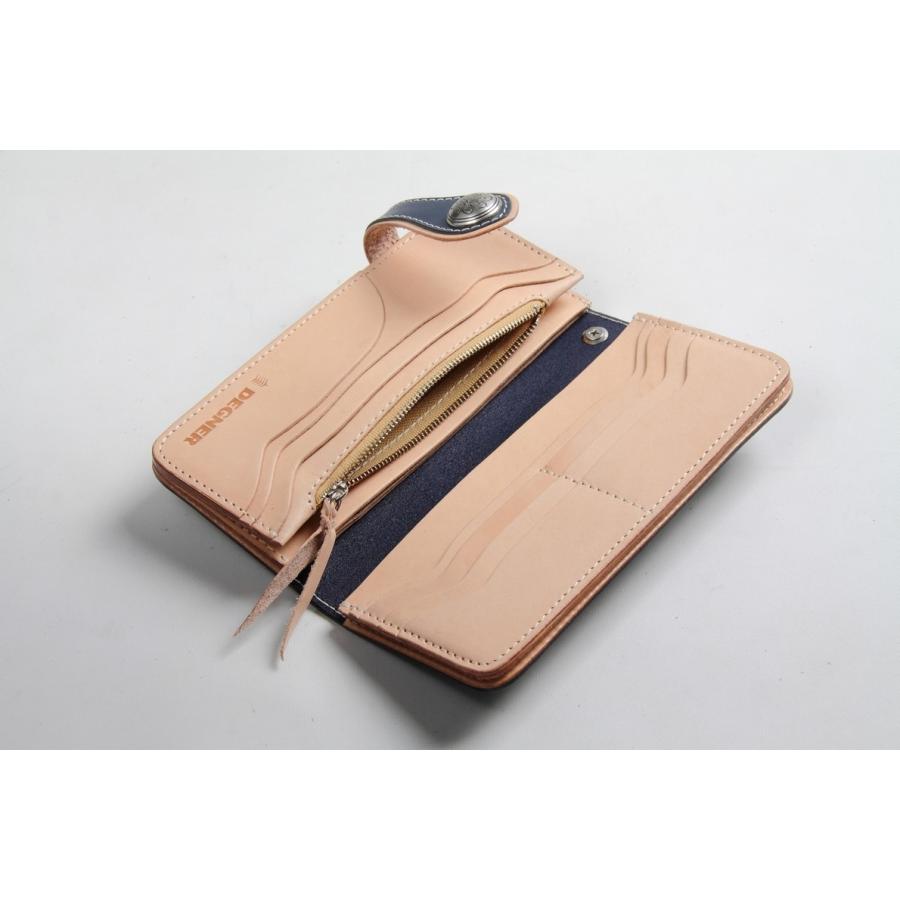 DEGNER デグナー コンビネーションレザーロングウォレット 財布