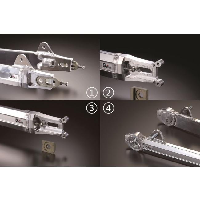 限定素材を使用 G-Craft G-Craft:ジークラフト スイングアーム トリプルスクエア スタビ無し CHALY [シャリー] ダックス 【LW1239344469】(45116円)