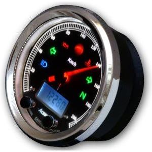 ACEWELL エースウェル 多機能デジタルメーター 回転数：260km/h