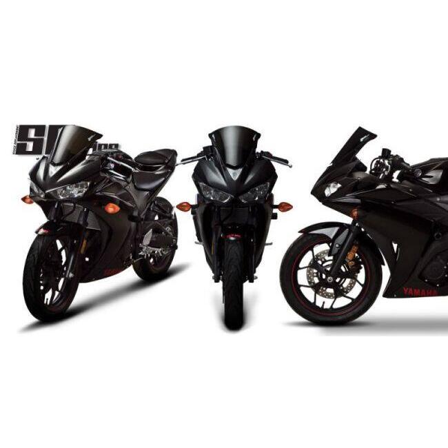 ZEROGRAVITY ゼログラビティ スクリーン 【SRタイプ】 カラー：ダークスモーク YZF-R25 YZF-R3 YAMAHA ヤマハ 外装_2