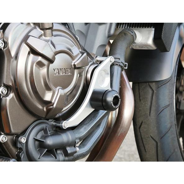 BABYFACE ベビーフェイス 右サイド エンジンスライダー MT-07 YAMAHA ヤマハ エンジンスライダー・フレームスライダー フレームの画像