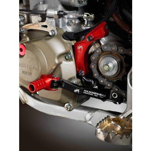 HammerHead ハマーヘッド シフトペダル カラー：グリーン / オフセット：0mm CRF250R CRF250X HONDA ホンダ ステップ 足回り