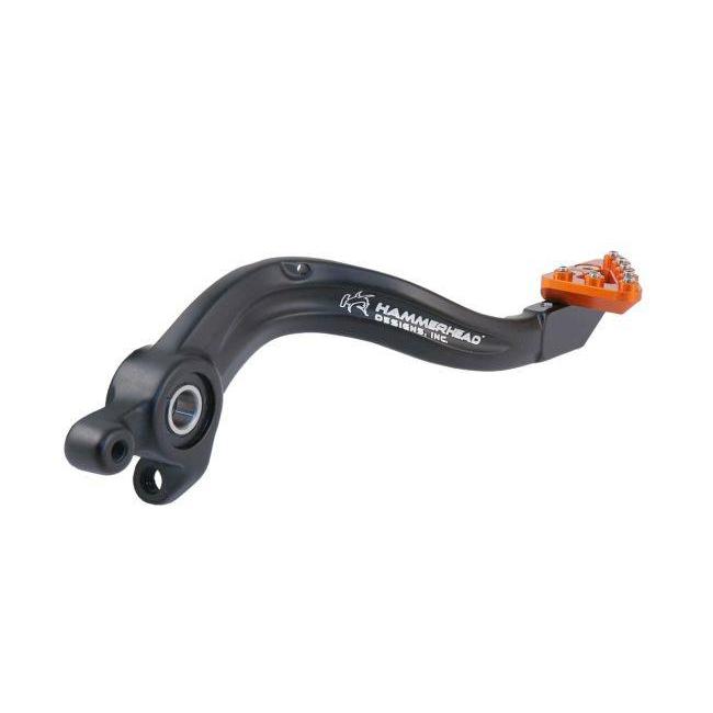 HammerHead ハマーヘッド ブレーキペダル ラージアルミティップ カラー：レッド 105 85SX KTM ステップ 足回り_1
