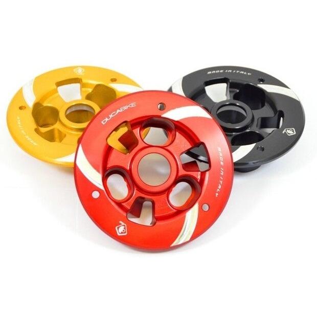DUCABIKE (DBK) ドゥカバイク (ディービーケー) 湿式用 アルミビレット クラッチプレッシャープレート カラー：レッド DUCATI ドゥカティ 駆動系_3