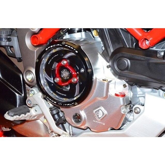 DUCABIKE (DBK) ドゥカバイク (ディービーケー) 湿式用 アルミビレット クラッチプレッシャープレート カラー：ブラック DUCATI ドゥカティ 駆動系_1