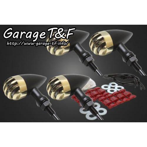 Garage T&F ガレージ バードゲージウィンカータイプ2・ダークレンズ仕様キット ボディー素材：アルミ製ブラック仕上げ / ゲージ素材：真鍮製 250TR 灯火類 | Garage T＆F