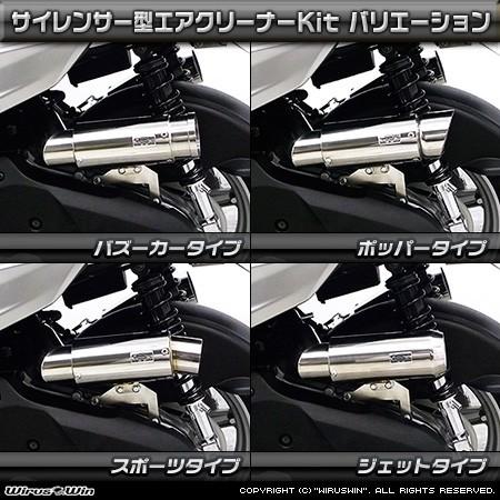 WirusWin ウイルズウィン サイレンサー型 エアクリーナーキット タイプ：スポーツタイプ シグナスX SR YAMAHA ヤマハ 吸気関連 エンジン_3
