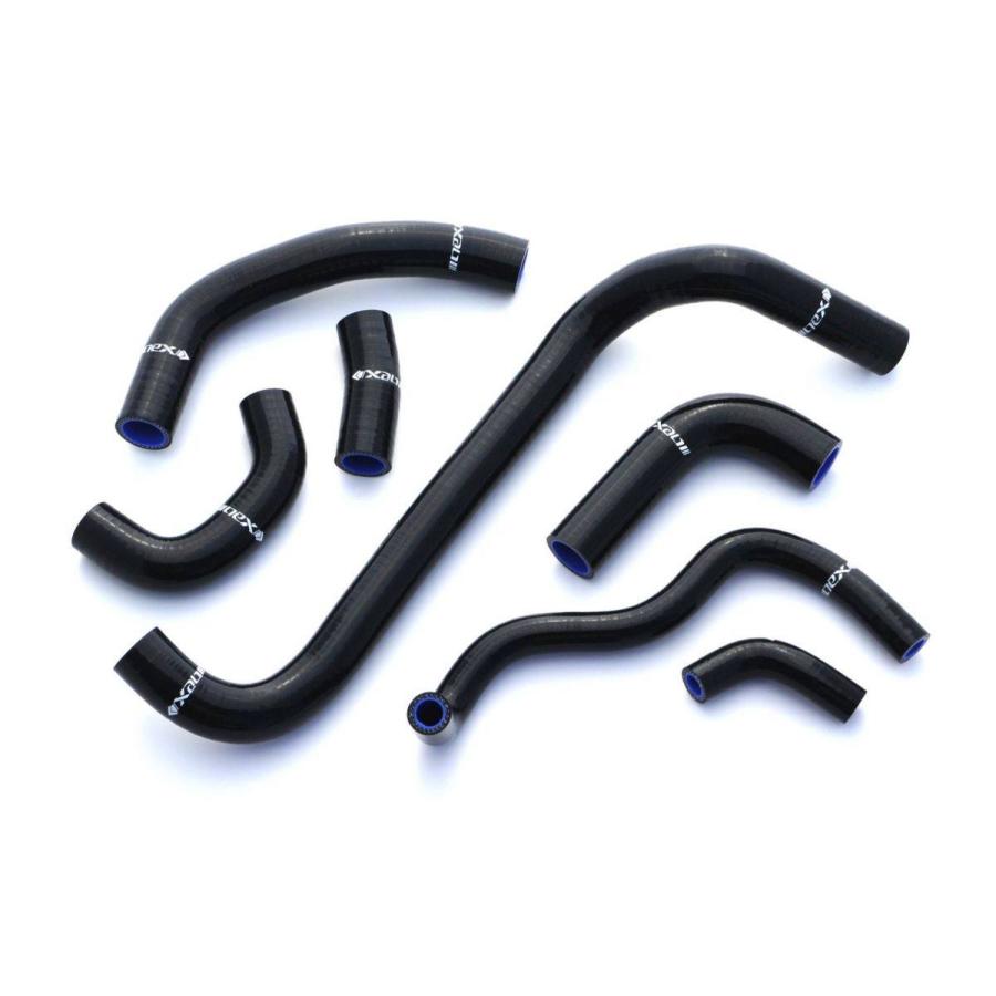 NEX Performance ネックスパフォーマンス シリコンラジエターホースキット カラー：ブラック ZRX1200R ZRX1200S KAWASAKI カワサキ ラジエーター 冷却関連 | ブランド登録なし