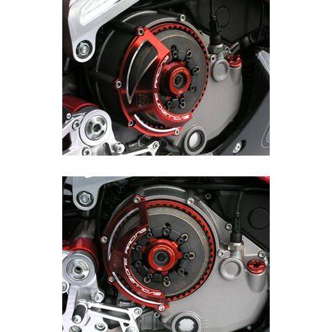 STM エスティーエム フラッシュ 180 ビレット クラッチカバー カラー
